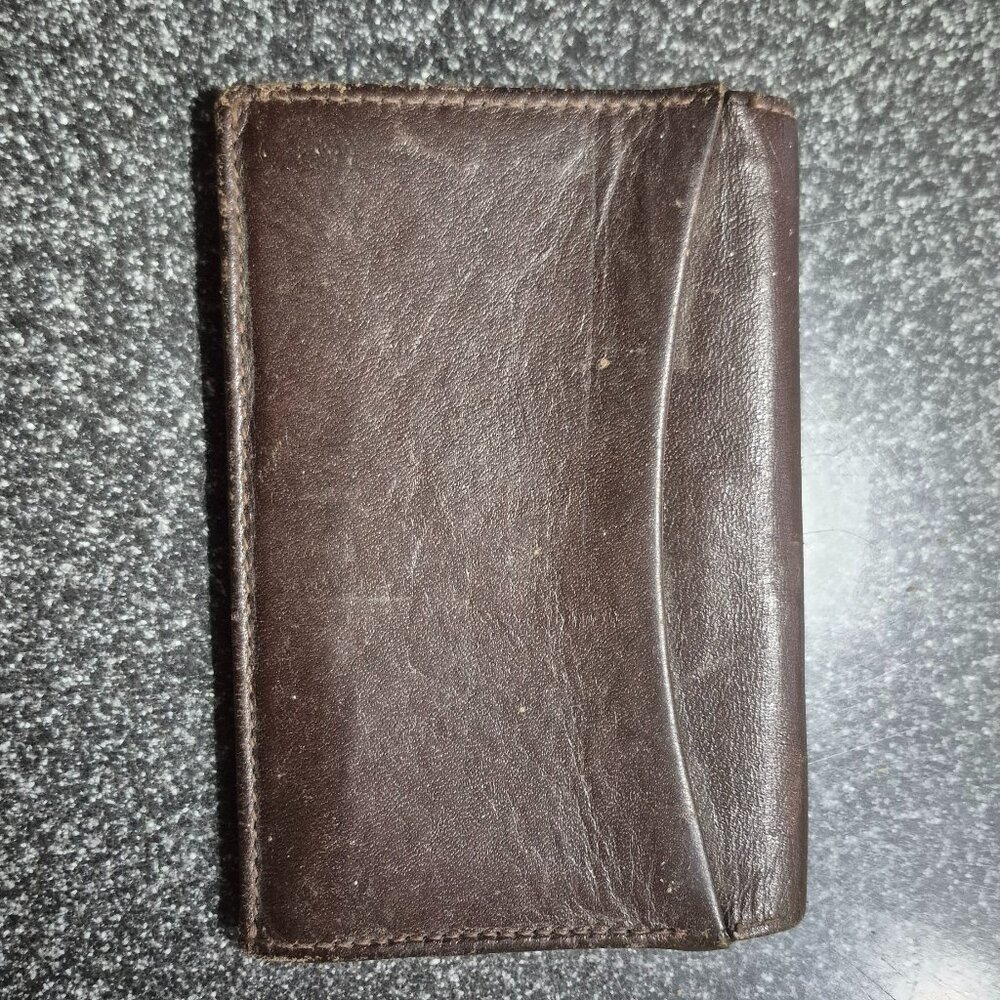 Bosca Italia Leather Pocket Wallet